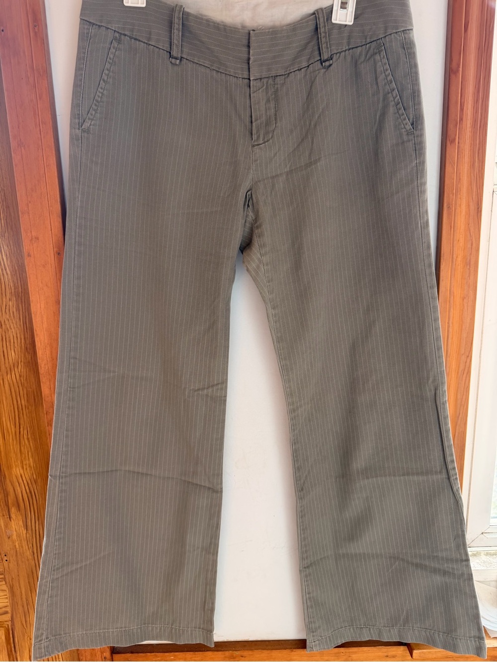 Gap Cotton Pin Striped Pants Size 8